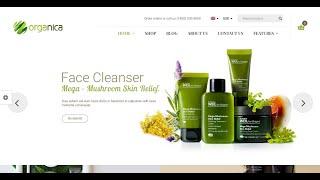 Organica - Organic Food Website | Cosmetics Website Theme | Food Website WordPress