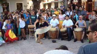 Live Bomba music in Old San Juan Puerto Rico