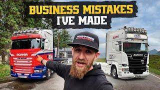 Mistakes I’ve Made! In Trucking Business