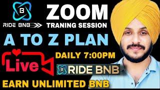 Manu Chhina Ride BNB Live Zoom 20 Nov || Full Detail Board Plan & Account Overview