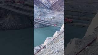 Diamer Bhasha Dam Construction ️ #shorts #youtubeshorts #waterdam