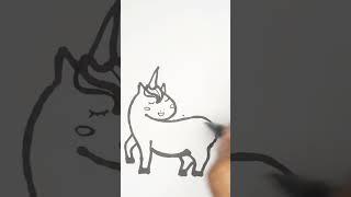 HOW TO DRAW UNICORN- CREATE MAGIC