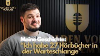 "Ich habe 27 Hörbücher in der Warteschlange!" - Golden-Voice-Story mit Amandus Steggemann