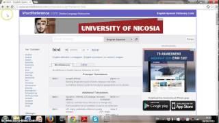 WORD REFERENCE DICTIONARY