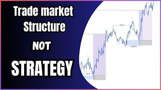 Trade the market structure not strategy | Day trading | scalping trade