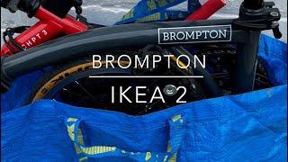 IKEA’s FRAKTA and DIMPA bags, could be the cheapest and best alternative to carry a Brompton