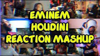 REACTORS GOING CRAZY | Eminem - Houdini | UNCUT REACTION MASHUP/COMP
