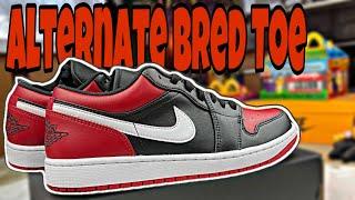 Jordan 1 Low Alternate Bred Toe