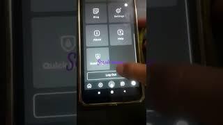 How to log out of a roblox account tutorial (Mobile) (tab)