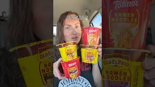 trying NEW pizza roll and old el paso ramen?!  #newfood #ramen #foodreview