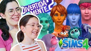 Criando os personagens de DIVERTIDAMENTE 2 no The Sims 4