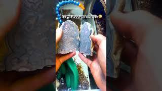 Like a map ️ - crazy agate cut open! #rock #crazy #geology #map #shorts #agate e