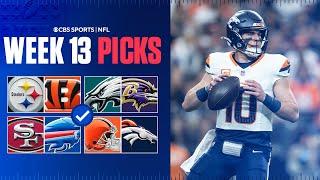 NFL Predictions and Best Bets For EVERY Week 13 Game [Bears at Lions & MORE]