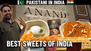 PAKISTANI TRYING INDIAN SWEETS | ANAND SWEETS | PAKISTANI IN INDIA