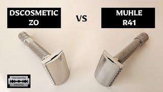 DSCosmetic Z0 vs Muhle R41:  An Aggressive Safety Razor Showdown