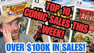 Top 10 Comic Sales This Week! Over $100k in Sales!