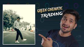 HOW TO CREATE GREEN PRO CINEMATIC COLOUR GRADING TUTORIAL/ SANJU EDITZ/