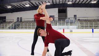 Sneak Peek: Alexa Knierim & Brandon Frazier's Stranger Things 2022-2023 Short Program