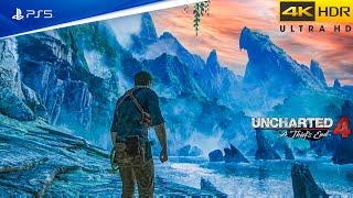 (PS5) UNCHARTED 4 REMASTERED Gameplay Walkthrough Part 5 | ULTRA High Graphics Gameplay [4K 60FPS]