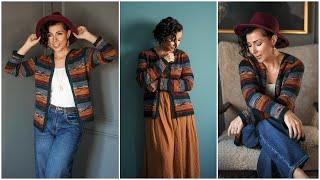 Knit This Now! The Beautiful, Beginner Friendly Balmy Cardigan or These 5 Fabulous, Fall Cardigans!!