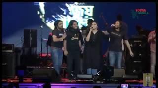 Kanamachi Chirkut Excellent Live Stage Song Joy Bangla Concert 2018