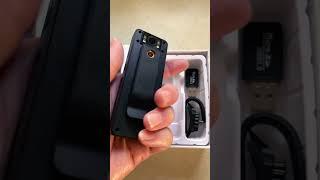 Low budget body cam to record your projects. The screen lets you immediately see what you recorded.