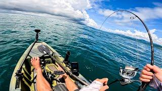 Offshore Kayak Fishing in the Pacific (Non-Stop Action!)