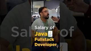 Salary of Java Full Stack Developer #shorts  #simplilearn