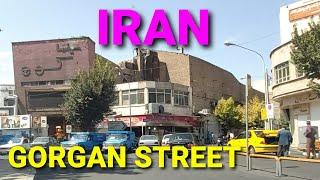 Tehran Driving, Gorgan street, خیابان گرگان
