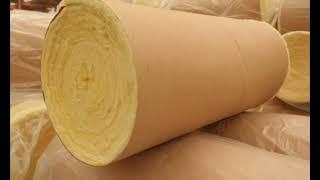 acoustic sound insulation material glasswool