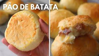 PÃO DE BATATA FOFINHO | PODE SER RECHEADO