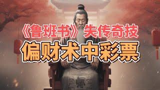 《鲁班书》偏财术，据传能大幅提升彩票中奖概率？｜鲁班书也叫《鲁班经》｜综合了建筑风水、环境风水、八字命理、星象等古代流传迭代至今的，濒临失传的综合知识百科全书。