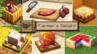 Farmer's Delight (Full Showcase) | Best Food Mod?