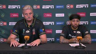 Scott Roth and Jordon Crawford press conference vs New Zealand Breakers - Round 8, NBL25