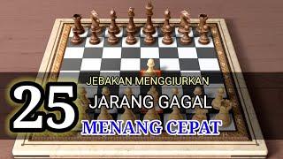 TRIK CATUR MENANG CEPAT Pion E4 | JEBAKAN MEMATIKAN JARANG GAGAL BERANEKARAGAM VARIASI