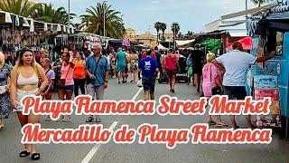  Playa Flamenca Street Market / Mercadillo de Playa Flamenca. Orihuela Costa   #travelvlog