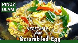 FRIED EGG WITH VEGETABLES