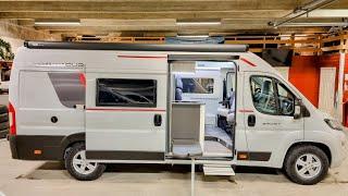 Neuer Luxus-Campervan 2024 mit Längsbetten und Modulsystem – Roller Team Livingstone DUO Sport