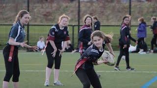 Girls Tag Rugby Blitz at Valley Leisure Centre