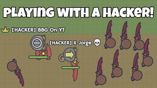 I Played With A Moomoo.io Hacker X-Jorge!