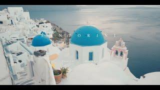 Santorini cinematic travel video