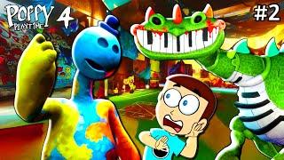 Poppy Playtime Chapter 4 - Pianosaurus  #2 | Shiva and kanzo Gameplay