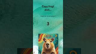Capy fragt dich... Rätsel 28  #rätsel #capibara #knifflig #fragen #quiz #rätselspaß