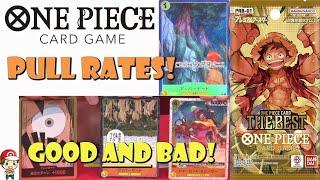 PRB-01 Pull Rates Revealed! Super Rare in EVERY Pack! Good AND Bad News!(One Piece TCG News)