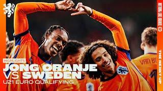 10 GAMES, 30 POINTS!  | Highlights Jong Oranje - Sweden