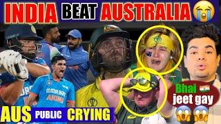 INDIA BEAT AUSTRALIA IN SEMI-FINAL | PAK YOUTUBER SHOCKING REACTION 