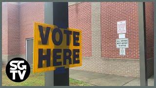 SGTV Reporters Cover Election Day Scenes Statewide