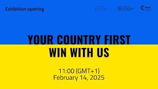 "YOUR COUNTRY FIRST – WIN WITH US" Exhibition Opening during the MSC 2025 - livestream
