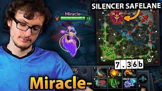 MIRACLE shows the Silencer CARRY META in NEW 7.36b Update