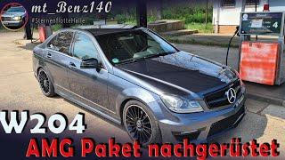 Fahrzeugvorstellung W204 I AMG Paket nachrüsten Kosten? I C-Klasse I Sternenflotte Halle